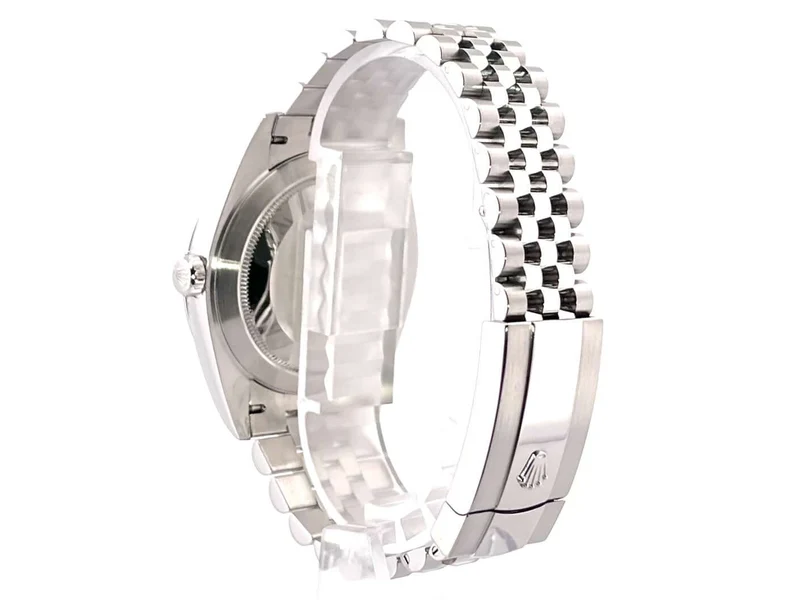 Rolex Datejust 41 Edelstahl 126300 Blau Jubile-Band