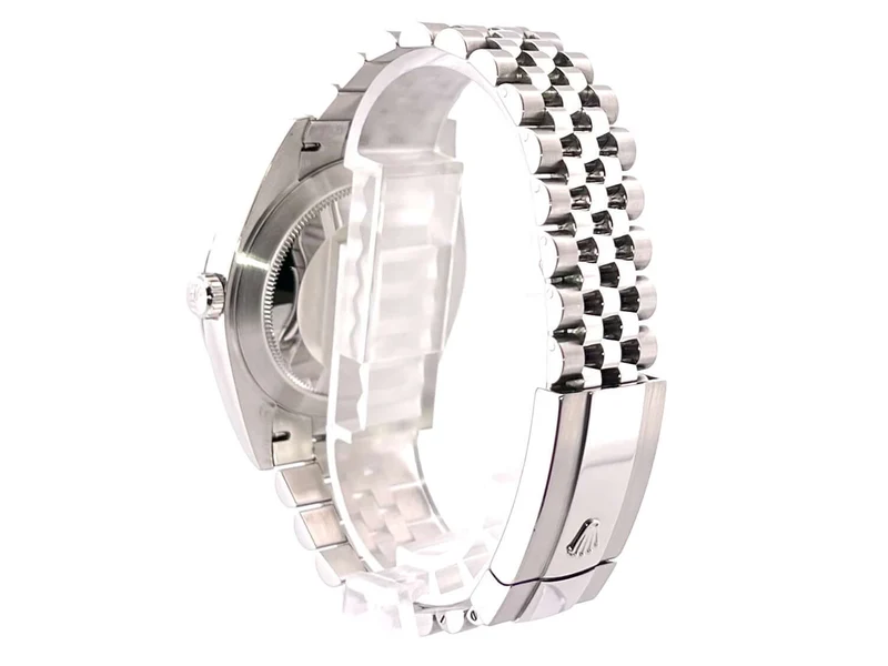 Rolex Datejust 41 Edelstahl 126300 Rhodium Jubile-Band