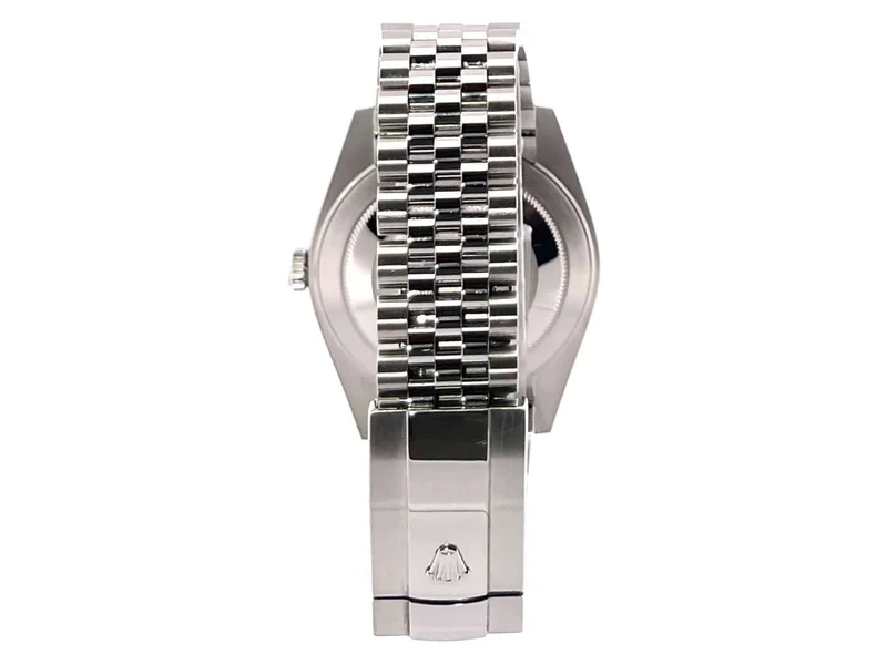 Rolex Datejust 41 Edelstahl 126300 Rhodium Jubile-Band