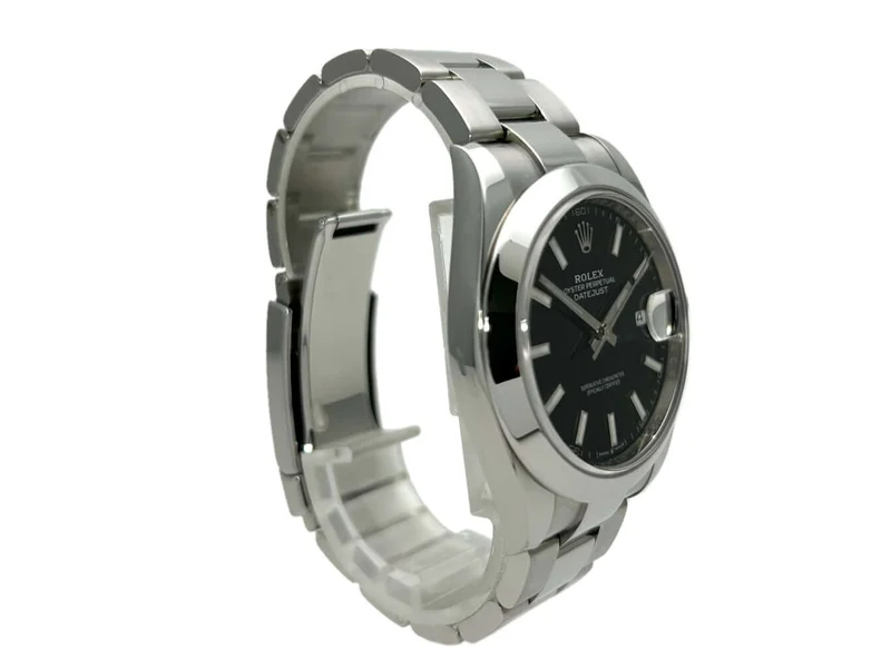 Rolex Datejust 41 Edelstahl 126300 Schwarz