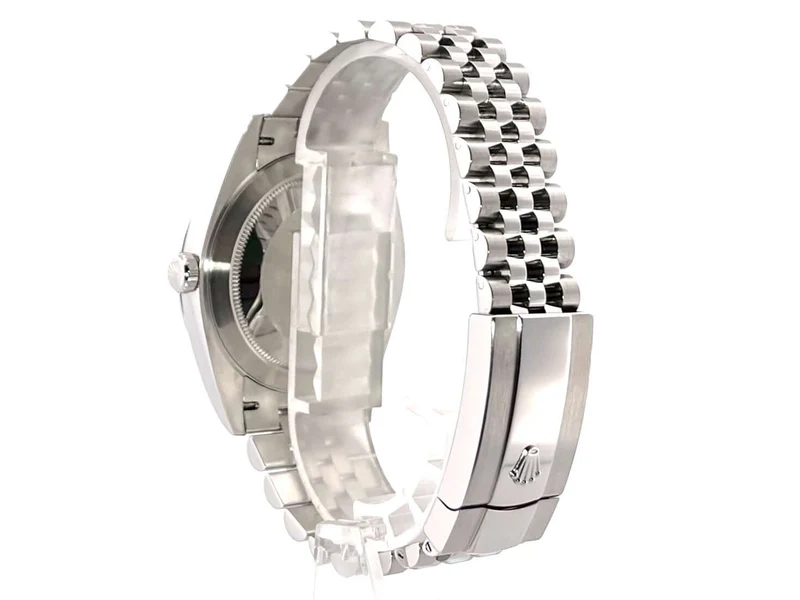 Rolex Datejust 41 Edelstahl 126300 Rhodium Jubile-Band