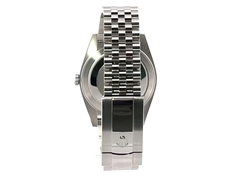 Rolex Datejust 41 Edelstahl 126300 Rhodium Jubile-Band