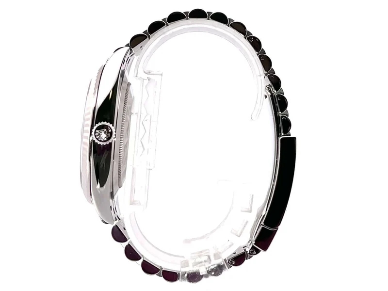 Rolex Datejust 41 Edelstahl 126300 Schwarz Jubile-Band
