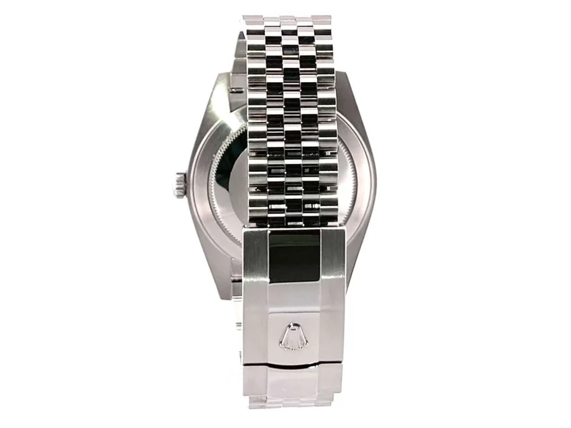 Rolex Datejust 41 Edelstahl 126300 Schwarz Jubile-Band