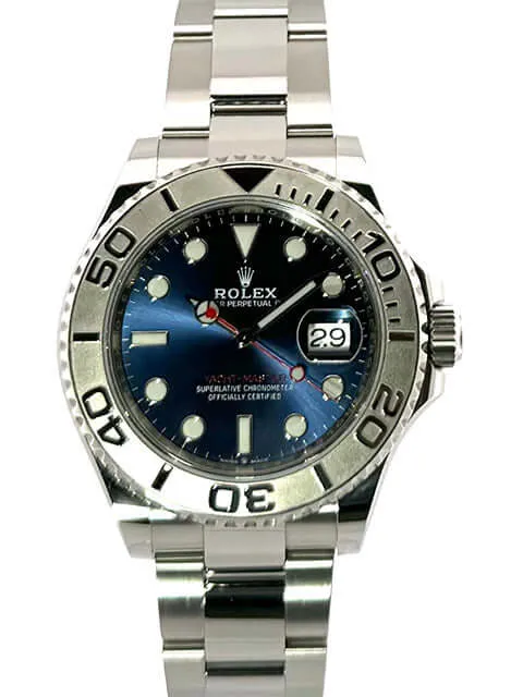 Rolex Yacht-Master 40 Oystersteel Platin 126622 Blau