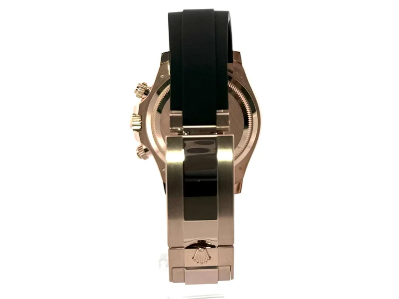 Rolex Daytona Everose-Gold 126515LN Schwarz Diamant Oysterflex