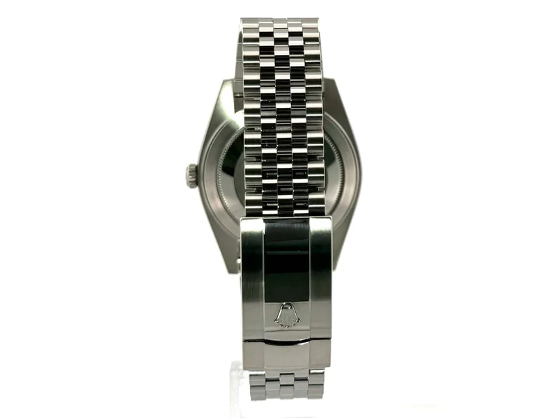 Rolex Datejust 41 Edelstahl Weißgold 126334 Silber Jubile-Band