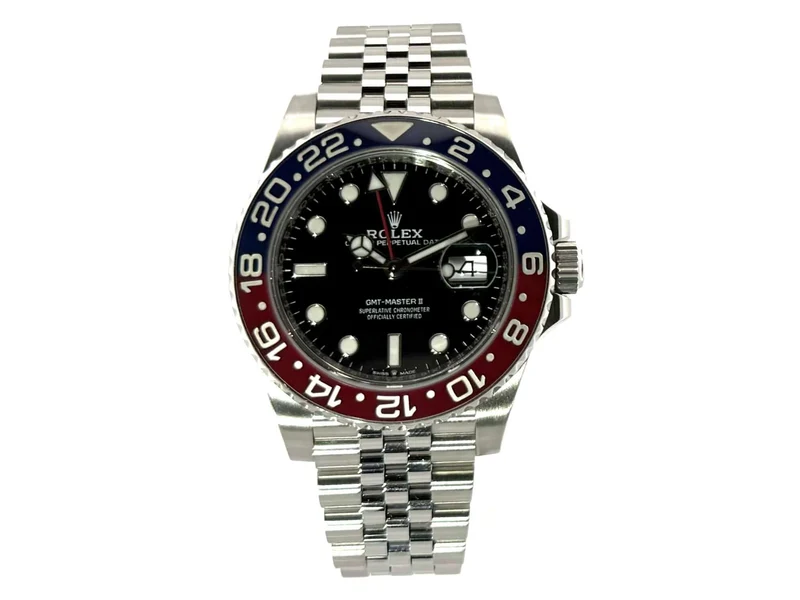 Rolex GMT-Master II Edelstahl 126710BLRO