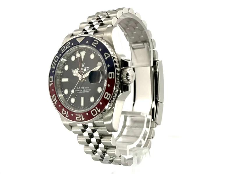 Rolex GMT-Master II Edelstahl 126710BLRO