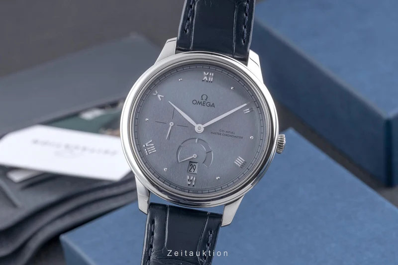 Omega De Ville steel automatic men's watch 434.13.41.21.03.001 LP: 6200EUR [2600851]