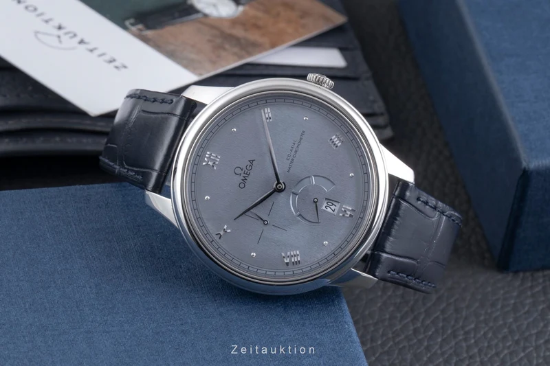 Omega De Ville steel automatic men's watch 434.13.41.21.03.001 LP: 6200EUR [2600851]