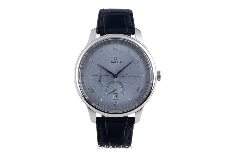 Omega De Ville steel automatic men's watch 434.13.41.21.03.001 LP: 6200EUR [2600851]
