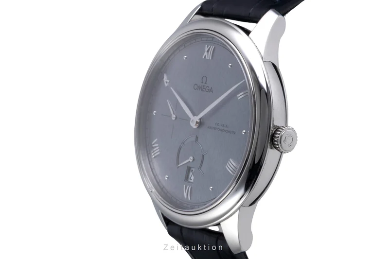 Omega De Ville steel automatic men's watch 434.13.41.21.03.001 LP: 6200EUR [2600851]