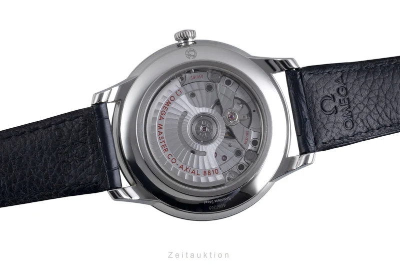 Omega De Ville steel automatic men's watch 434.13.41.21.03.001 LP: 6200EUR [2600851]