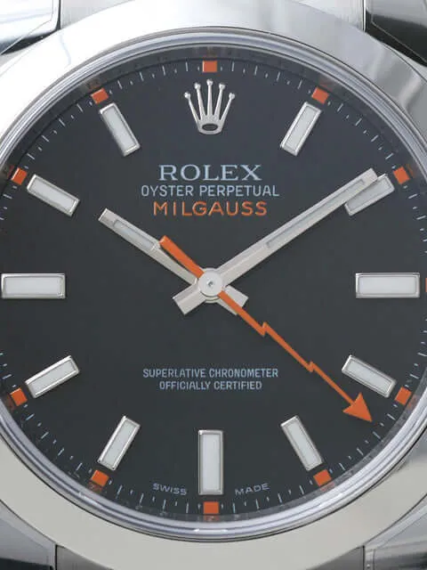 Rolex Milgauss 116400 Schwarz