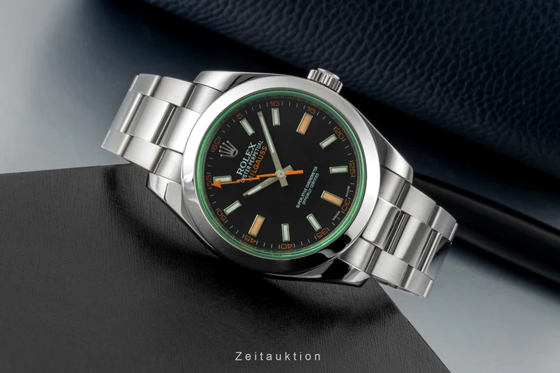 Rolex Milgauss steel automatic men's watch 116400GV [2601200]