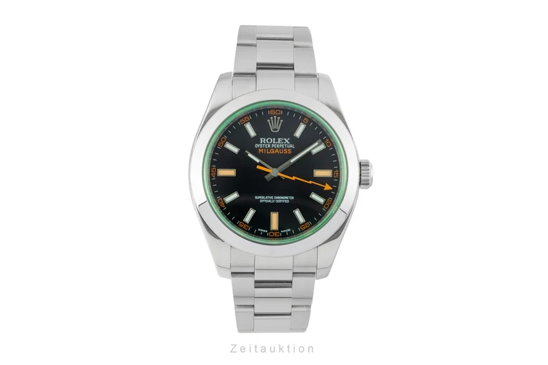 Rolex Milgauss steel automatic men's watch 116400GV [2601200]