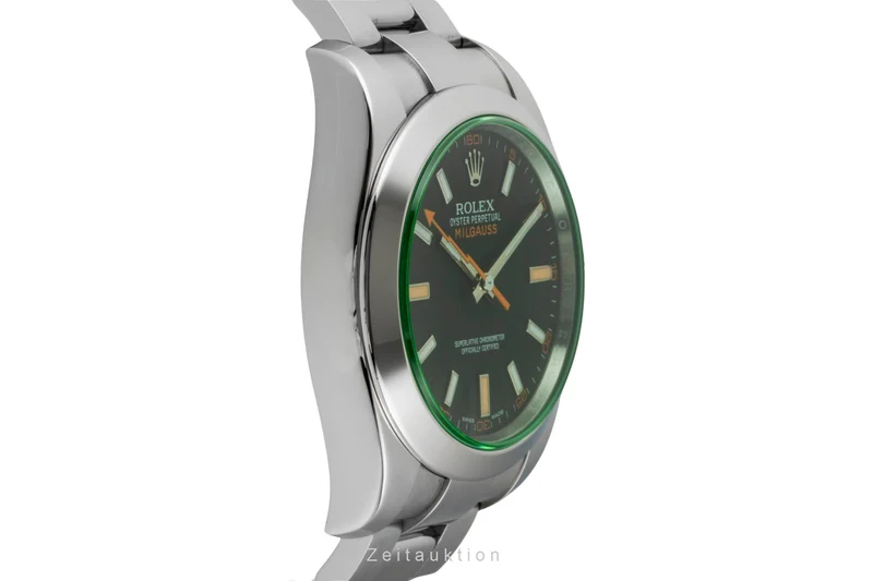 Rolex Milgauss steel automatic men's watch 116400GV [2601200]