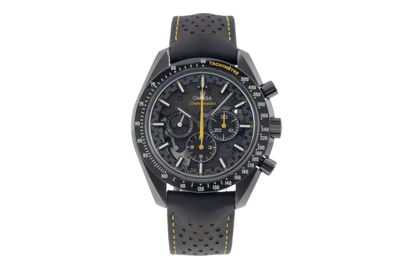 Omega Speedmaster Moonwatch chronograph ceramic manual winding men's watch 311.92.44.30.01.001 LP: 11700EUR [2601035]