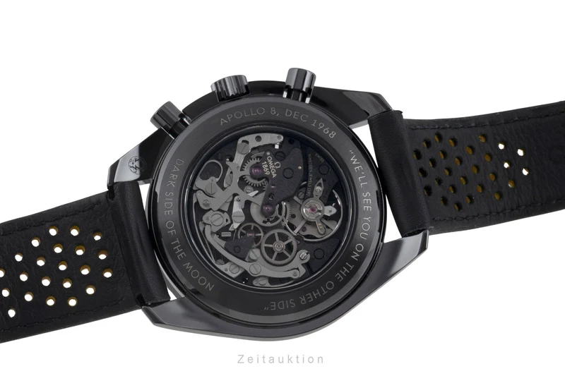Omega Speedmaster Moonwatch chronograph ceramic manual winding men's watch 311.92.44.30.01.001 LP: 11700EUR [2601035]