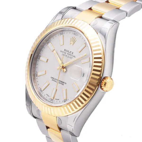 Rolex Datejust II 41 116333 Ivory Index