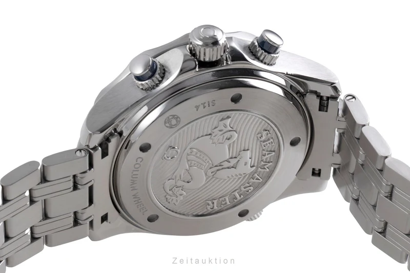 Omega Seamaster chronograph steel automatic men's watch 212.30.44.50.03.001 LP: 9300EUR [2600665]