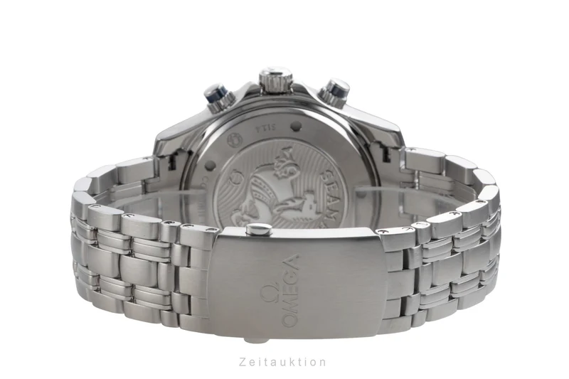 Omega Seamaster chronograph steel automatic men's watch 212.30.44.50.03.001 LP: 9300EUR [2600665]