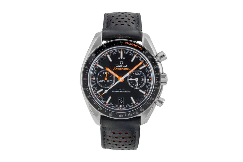 Omega Speedmaster Racing chronograph steel automatic men's watch 329.32.44.51.01.001 LP: 10100EUR [2600505]