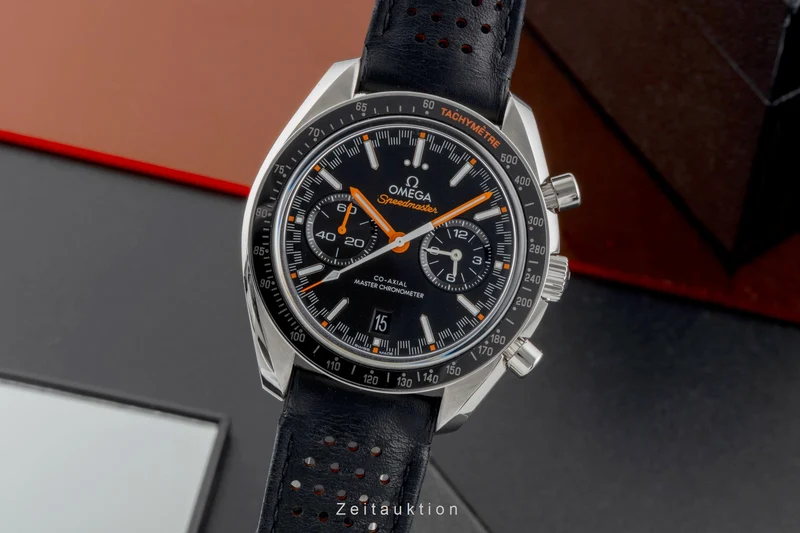Omega Speedmaster Racing chronograph steel automatic men's watch 329.32.44.51.01.001 LP: 10100EUR [2600505]