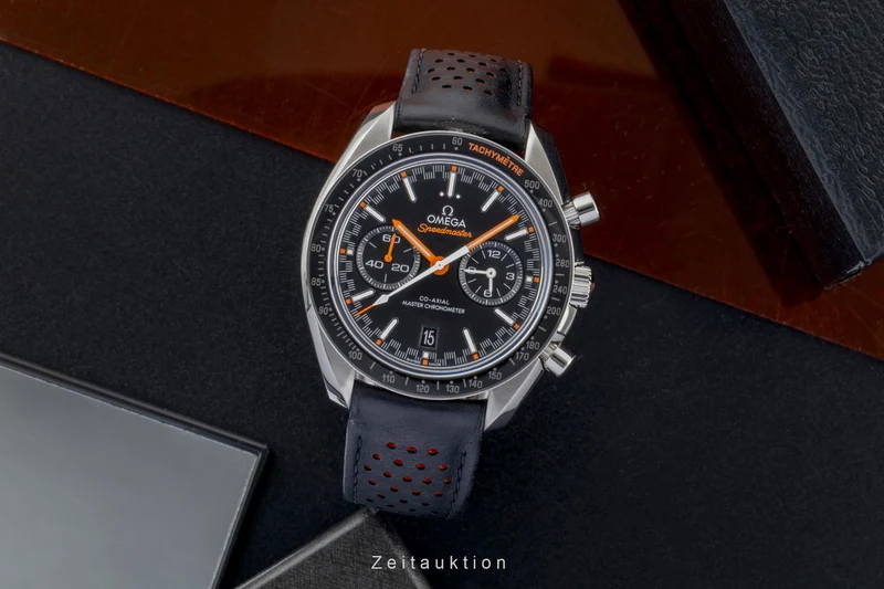 Omega Speedmaster Racing chronograph steel automatic men's watch 329.32.44.51.01.001 LP: 10100EUR [2600505]