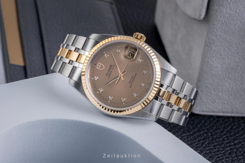 Tudor Prince Date steel / gold automatic unisex 74033 [2600513]