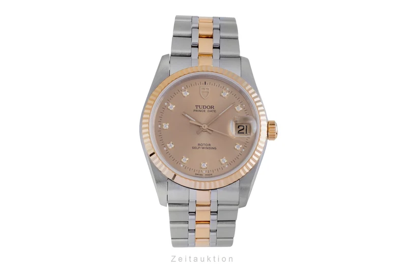 Tudor Prince Date steel / gold automatic unisex 74033 [2600513]