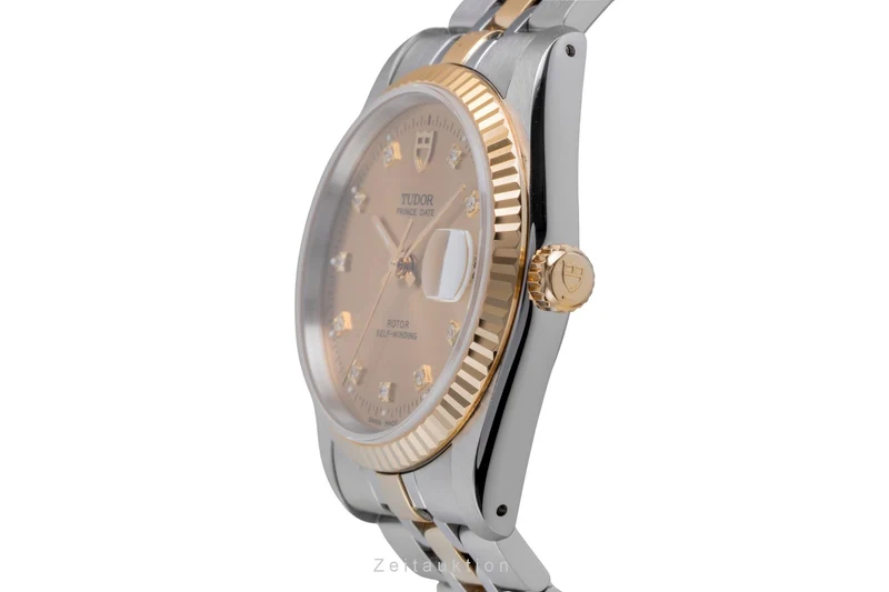 Tudor Prince Date steel / gold automatic unisex 74033 [2600513]