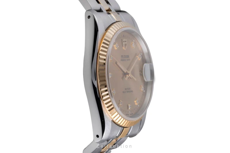 Tudor Prince Date steel / gold automatic unisex 74033 [2600513]
