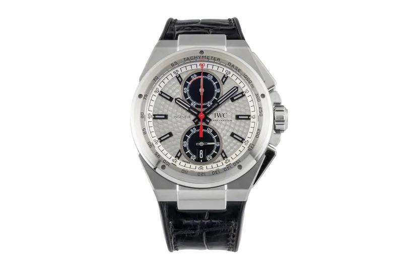 IWC Ingenieur chronograph steel automatic men's watch IW378505 Limited [2600350]