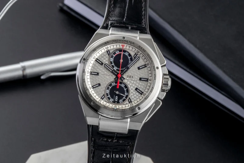 IWC Ingenieur chronograph steel automatic men's watch IW378505 Limited [2600350]