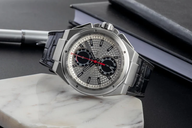 IWC Ingenieur chronograph steel automatic men's watch IW378505 Limited [2600350]