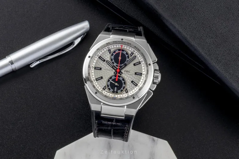 IWC Ingenieur chronograph steel automatic men's watch IW378505 Limited [2600350]
