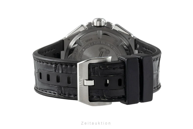 IWC Ingenieur chronograph steel automatic men's watch IW378505 Limited [2600350]