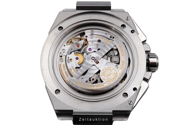 IWC Ingenieur chronograph steel automatic men's watch IW378505 Limited [2600350]