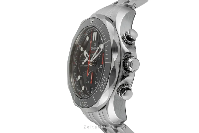 Omega Seamaster chronograph steel automatic men's watch 212.30.42.50.01.001 LP: 9300EUR [2600827]