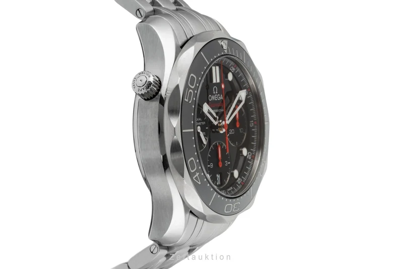 Omega Seamaster chronograph steel automatic men's watch 212.30.42.50.01.001 LP: 9300EUR [2600827]
