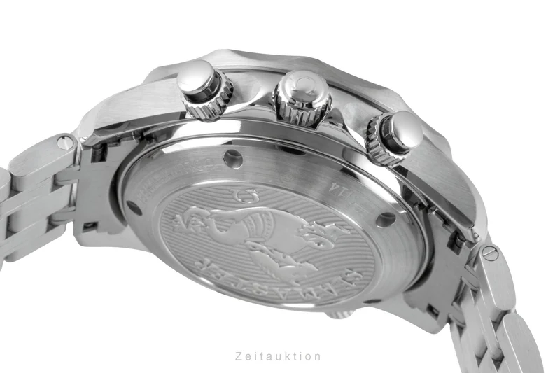 Omega Seamaster chronograph steel automatic men's watch 212.30.42.50.01.001 LP: 9300EUR [2600827]