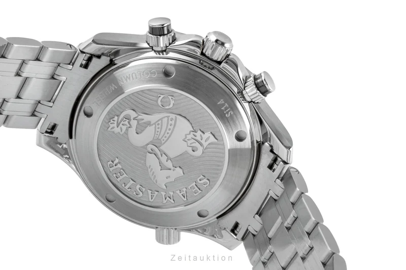 Omega Seamaster chronograph steel automatic men's watch 212.30.42.50.01.001 LP: 9300EUR [2600827]