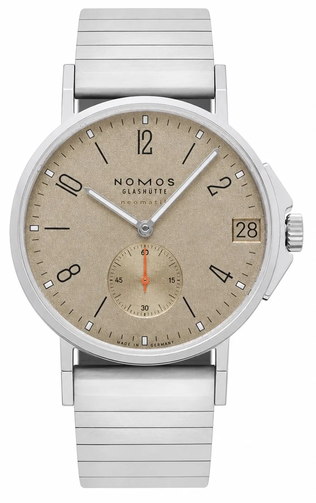 NOMOS Glashütte Ahoi neomatik 38 Datum Sand