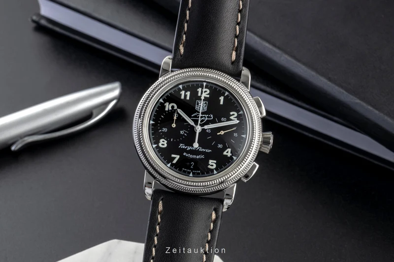 Tag Heuer Targa Florio chronograph steel automatic men's watch CX2113.FC6177 Limited [2507439]