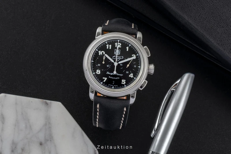 Tag Heuer Targa Florio chronograph steel automatic men's watch CX2113.FC6177 Limited [2507439]