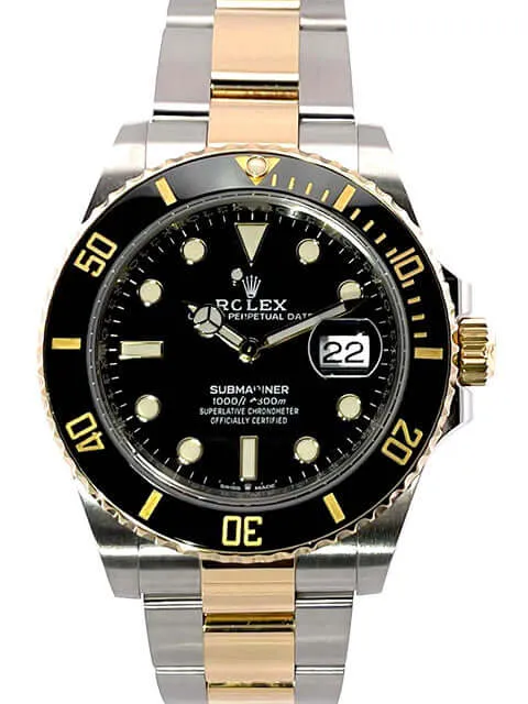 Rolex Submariner Date 41 Edelstahl Gelbgold 126613LN