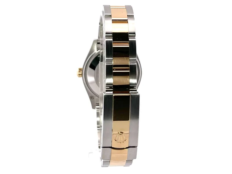 Rolex Datejust 31 Oystersteel Gelbgold 278273 Weiß Römisch