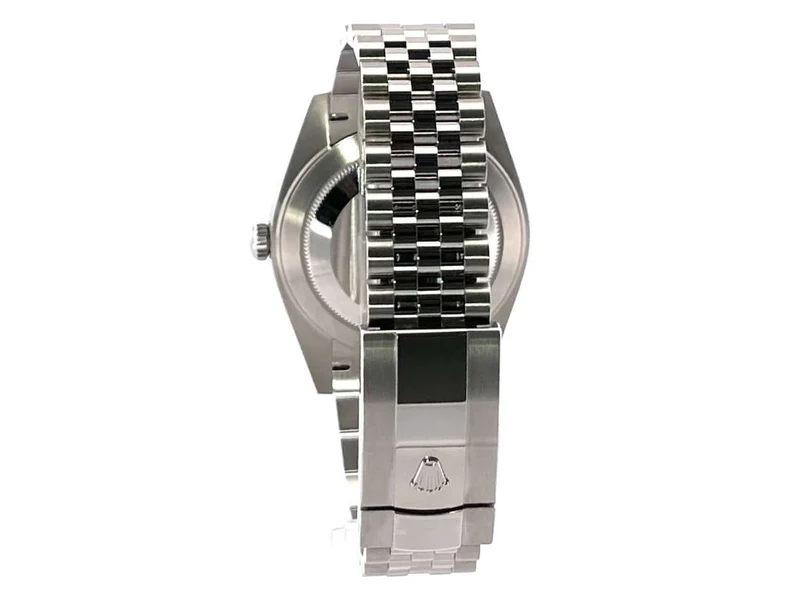 Rolex Datejust 41 Edelstahl 126300 Mintgrün Riffelmuster Jubile-Band